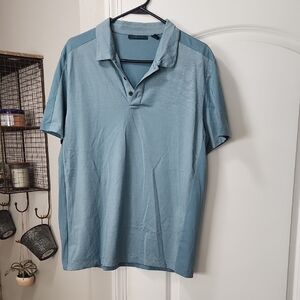 Perry Ellis Light Blue Polo Shirt